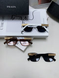 Prada Oversized Gray Lens Sunglasses for Men & Women