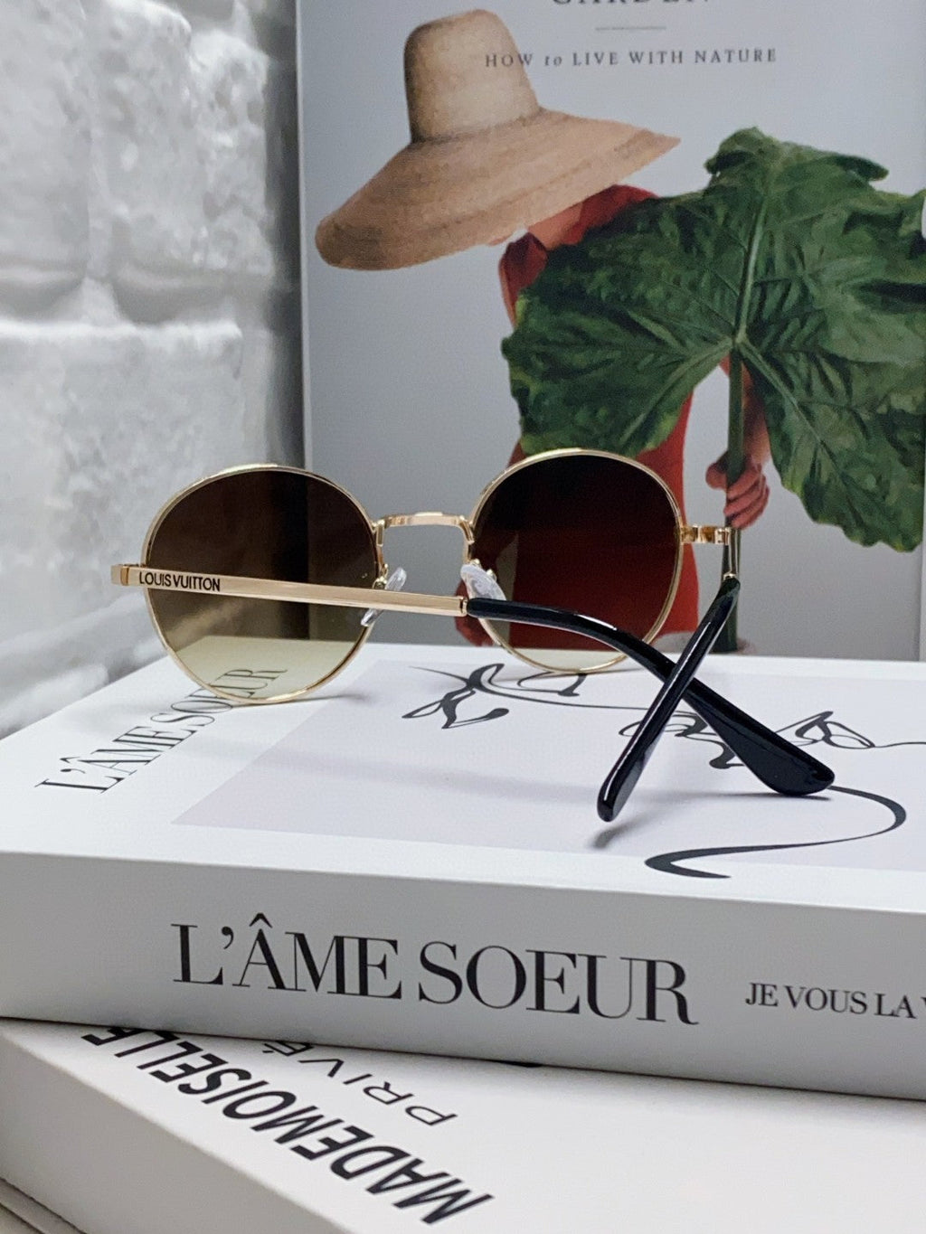 Louis Vuitton Metal Fashion Gray Lens Sunglasses for Men & Women - detail image 2