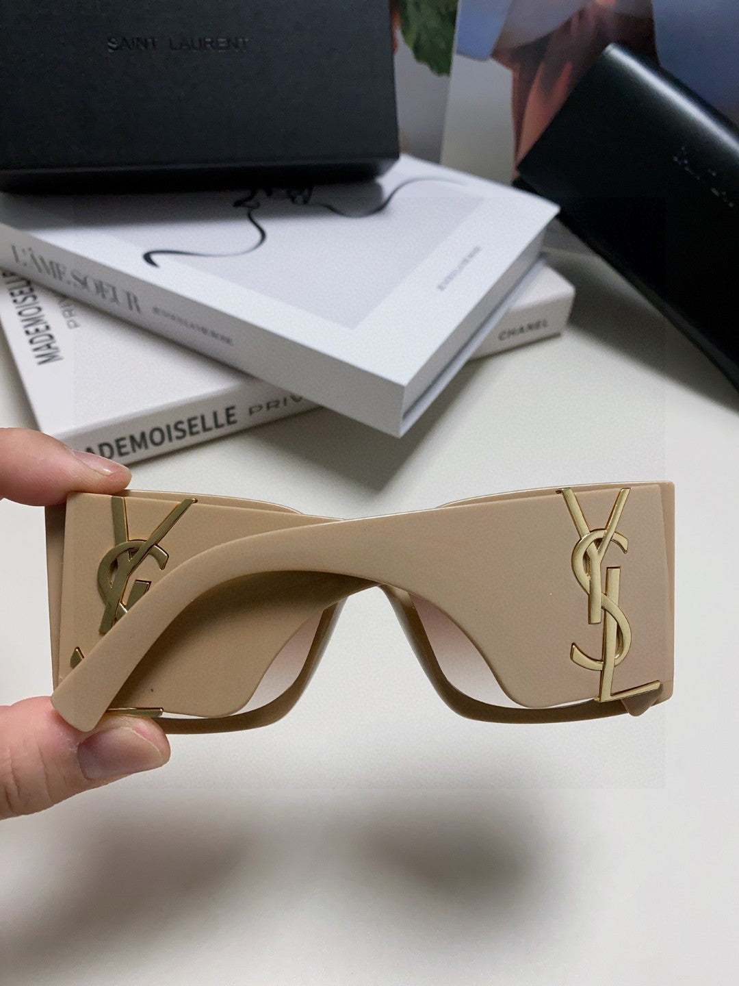 Saint Laurent Fashion Brown Lens Sunglasses for Men & Women - 465424 - detail image 4