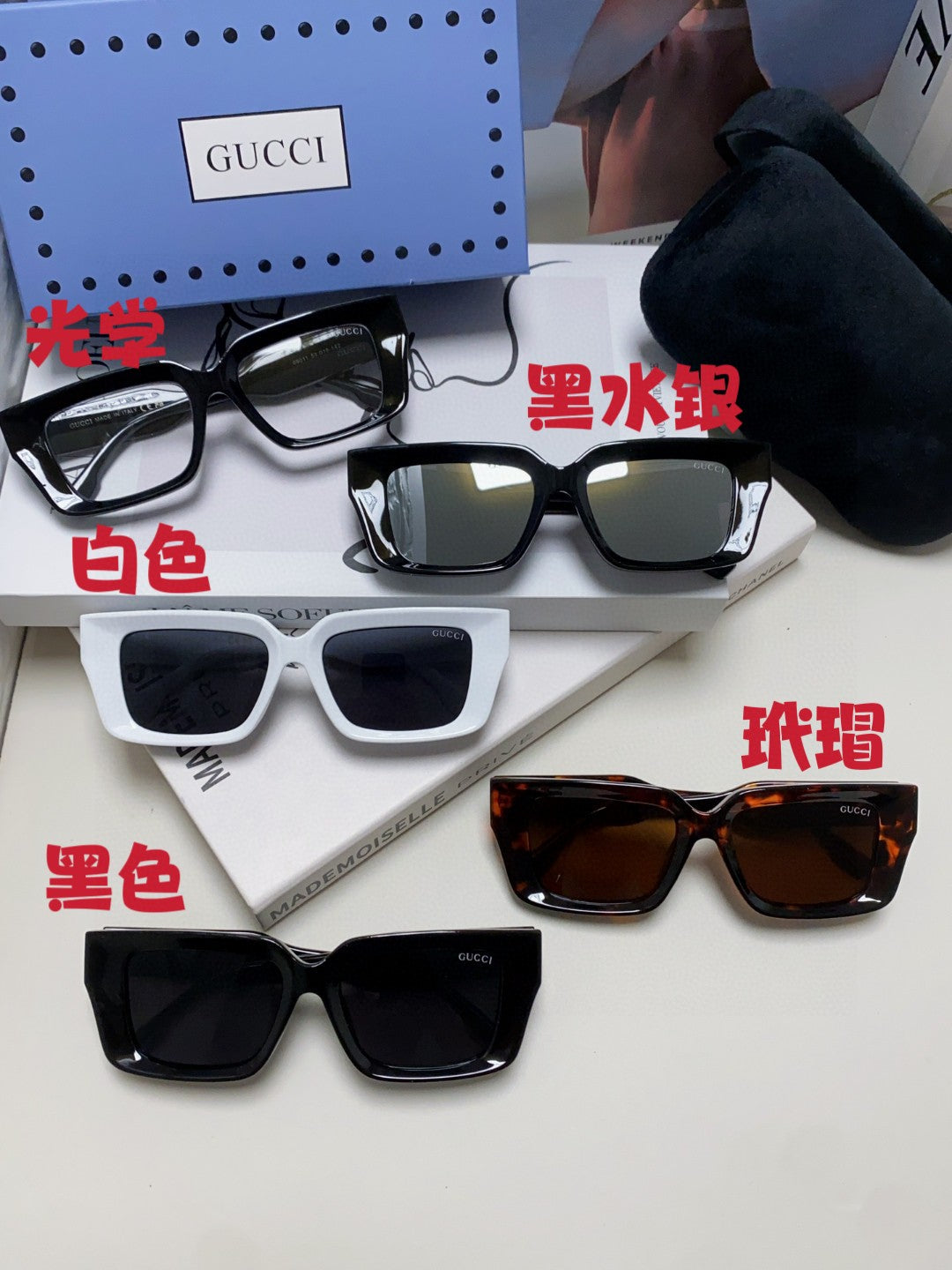 Gucci GG1529S Fashion Silver Lens Sunglasses for Men & Women - 493344 - detail image 9