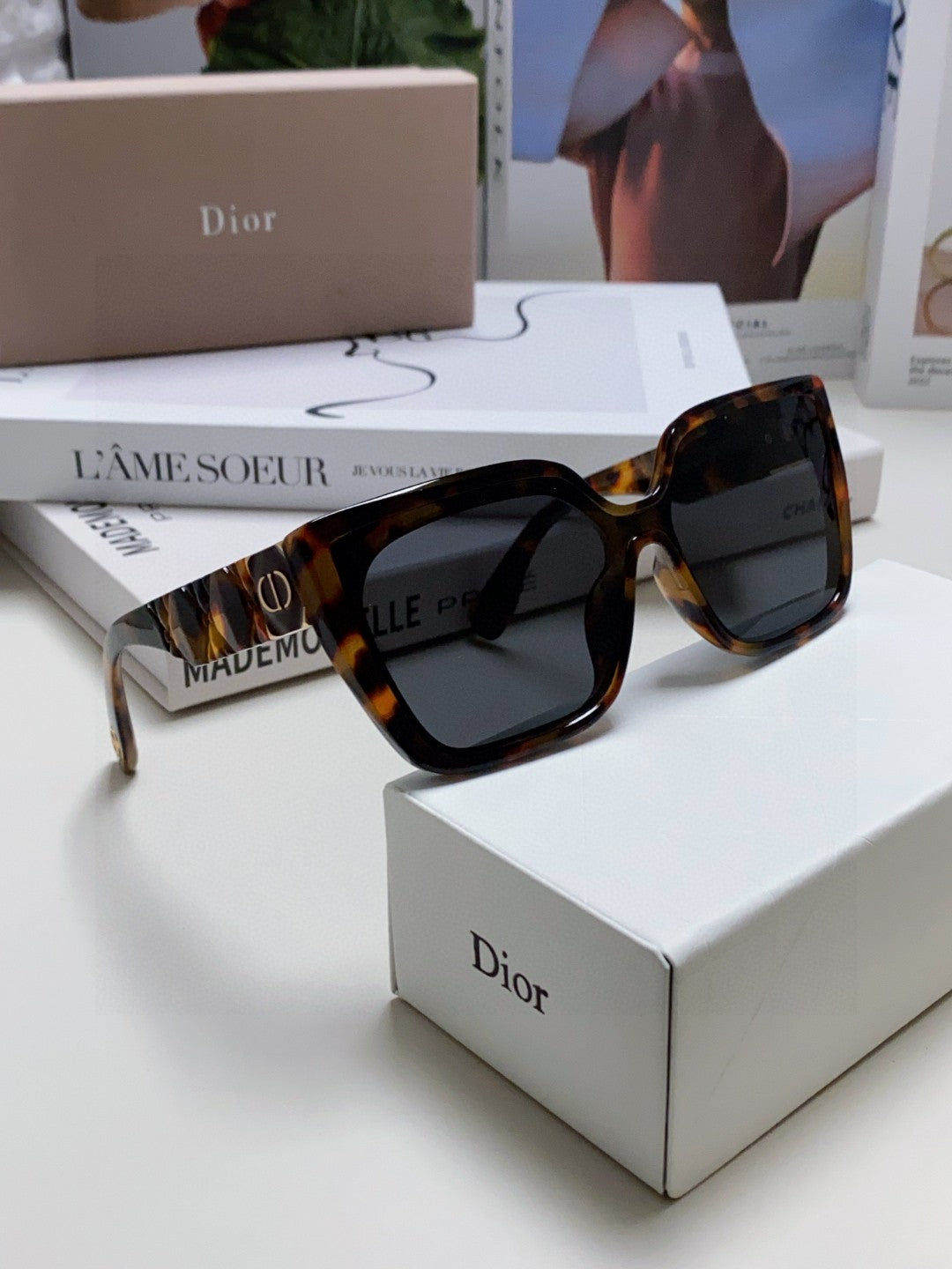 Dior Fashion Silver Lens Sunglasses for Women - 382434 - detail image 7
