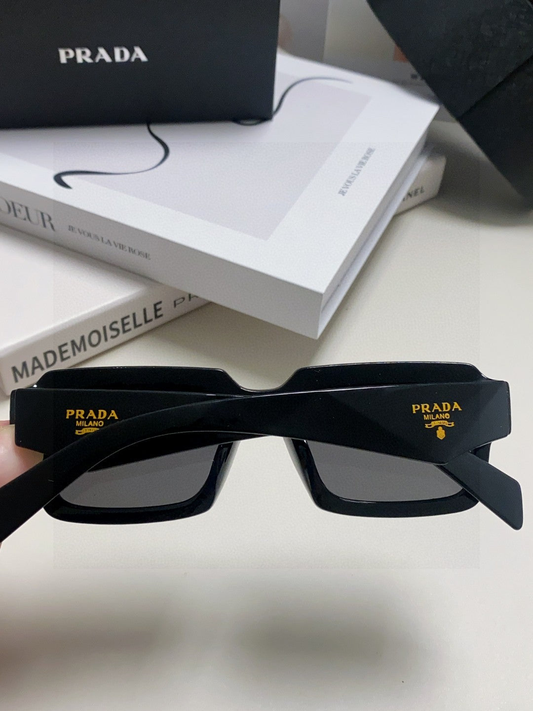 Prada Fashion Gray Lens Sunglasses for Women - 398892 - detail image 3