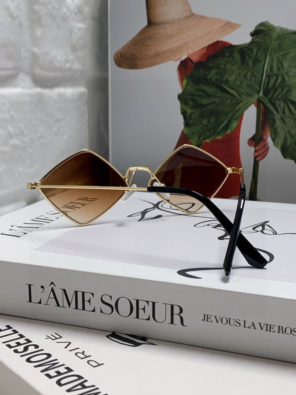 Saint Laurent Fashion Gray Lens Sunglasses for Women - 415557