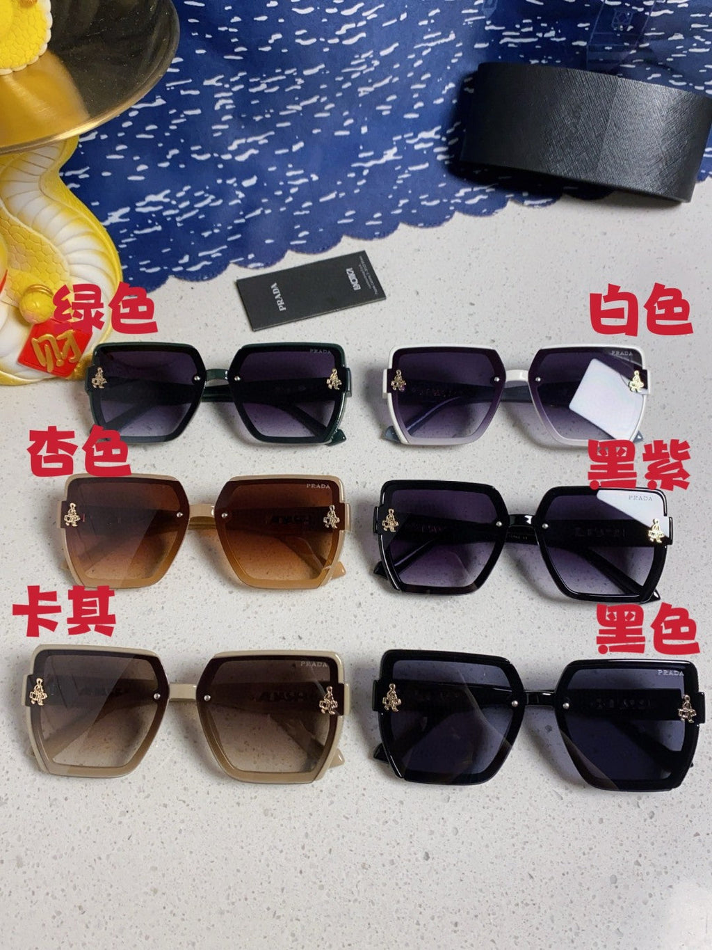 Prada Fashion Brown Lens Sunglasses for Men & Women - 465609 - detail image 12