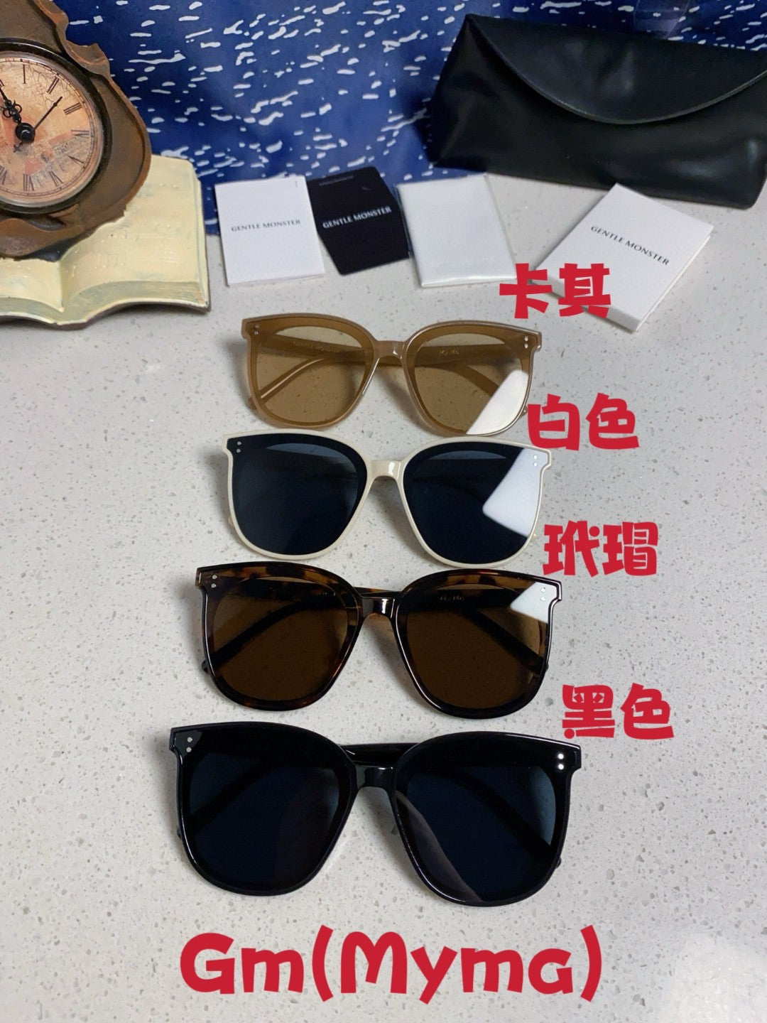 Gentle Monster MYMA Oversized Blue Lens Sunglasses for Men & Women - detail image 12