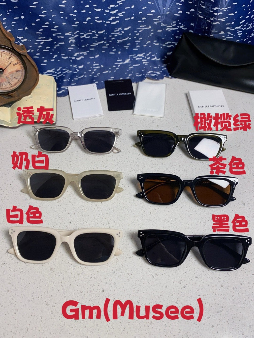 Gentle Monster MUSEE Fashion Brown Lens Sunglasses for Men & Women - detail image 13
