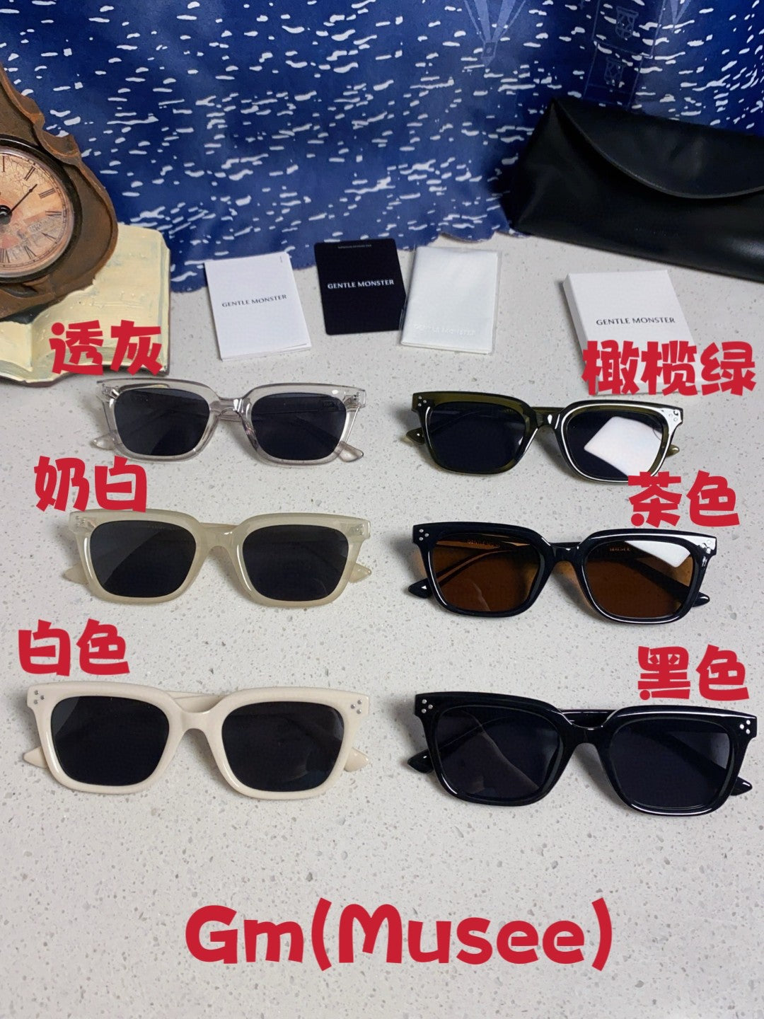 Gentle Monster MUSEE Fashion Brown Lens Sunglasses for Men & Women - detail image 13