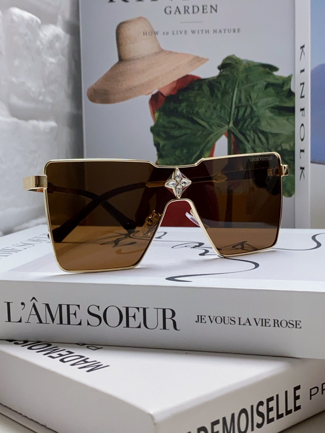 Louis Vuitton Z1700U Metal Fashion Brown Lens Sunglasses for Men & Wo - 448628