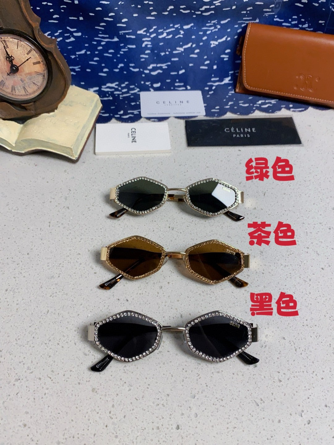 Celine Fashion Gray Lens Sunglasses for Men & Women - 415612 - detail image 12