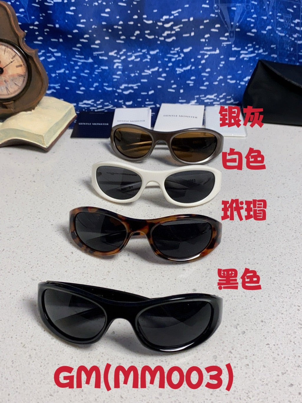 Gentle Monster MM003 Cat-Eye Black Lens Sunglasses for Women - 416458 - detail image 12
