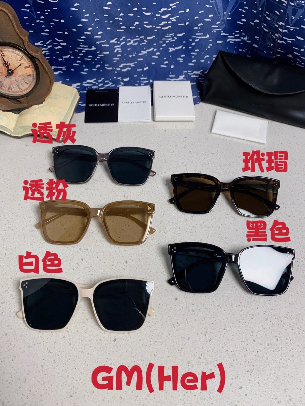 Gentle Monster HER Polarized Fashion Brown Lens Sunglasses for Men & Women - detail image 12