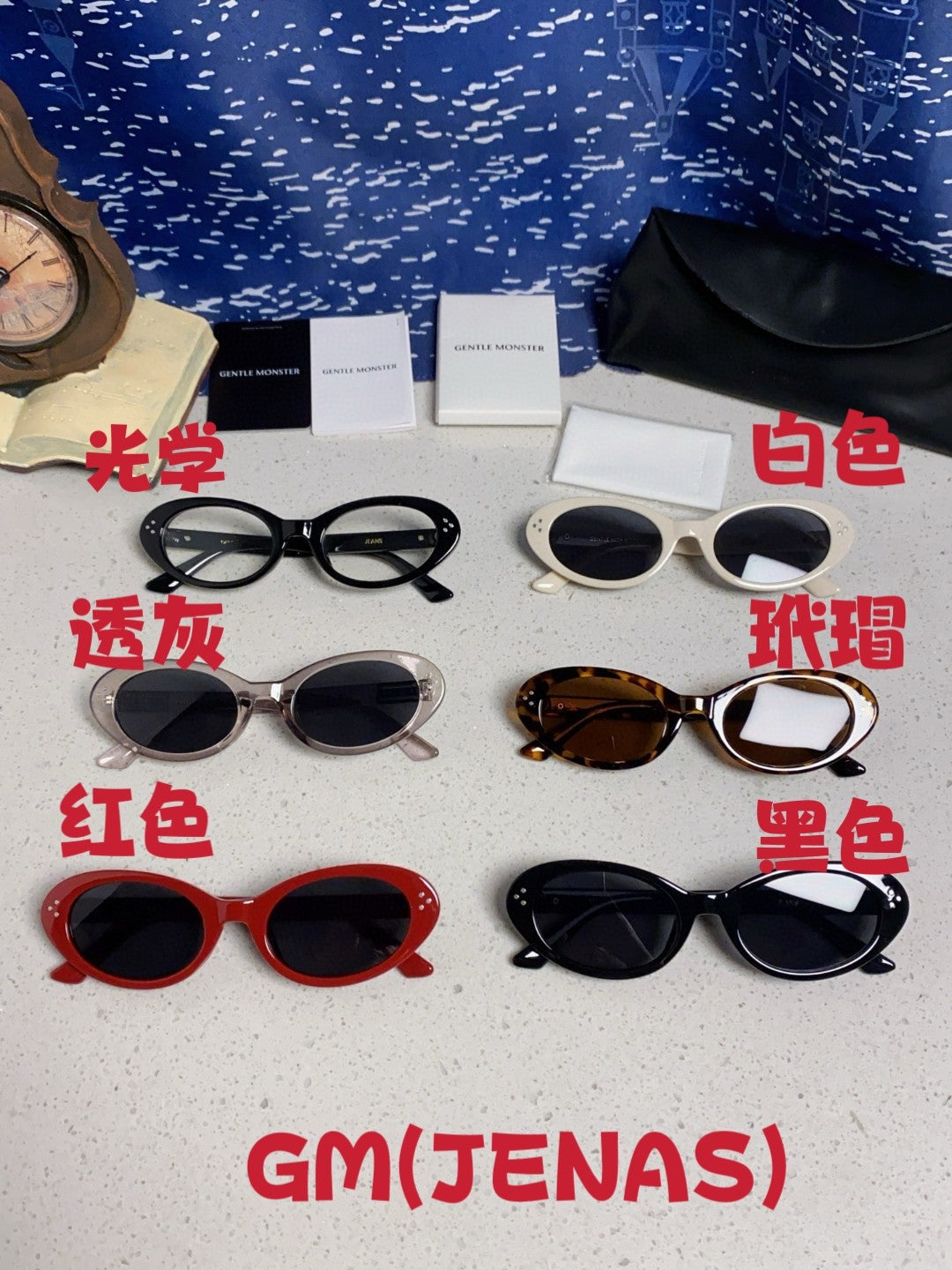 Gentle Monster JEANS Cat-Eye Silver Lens Sunglasses for Men & Women - 132649 - detail image 12