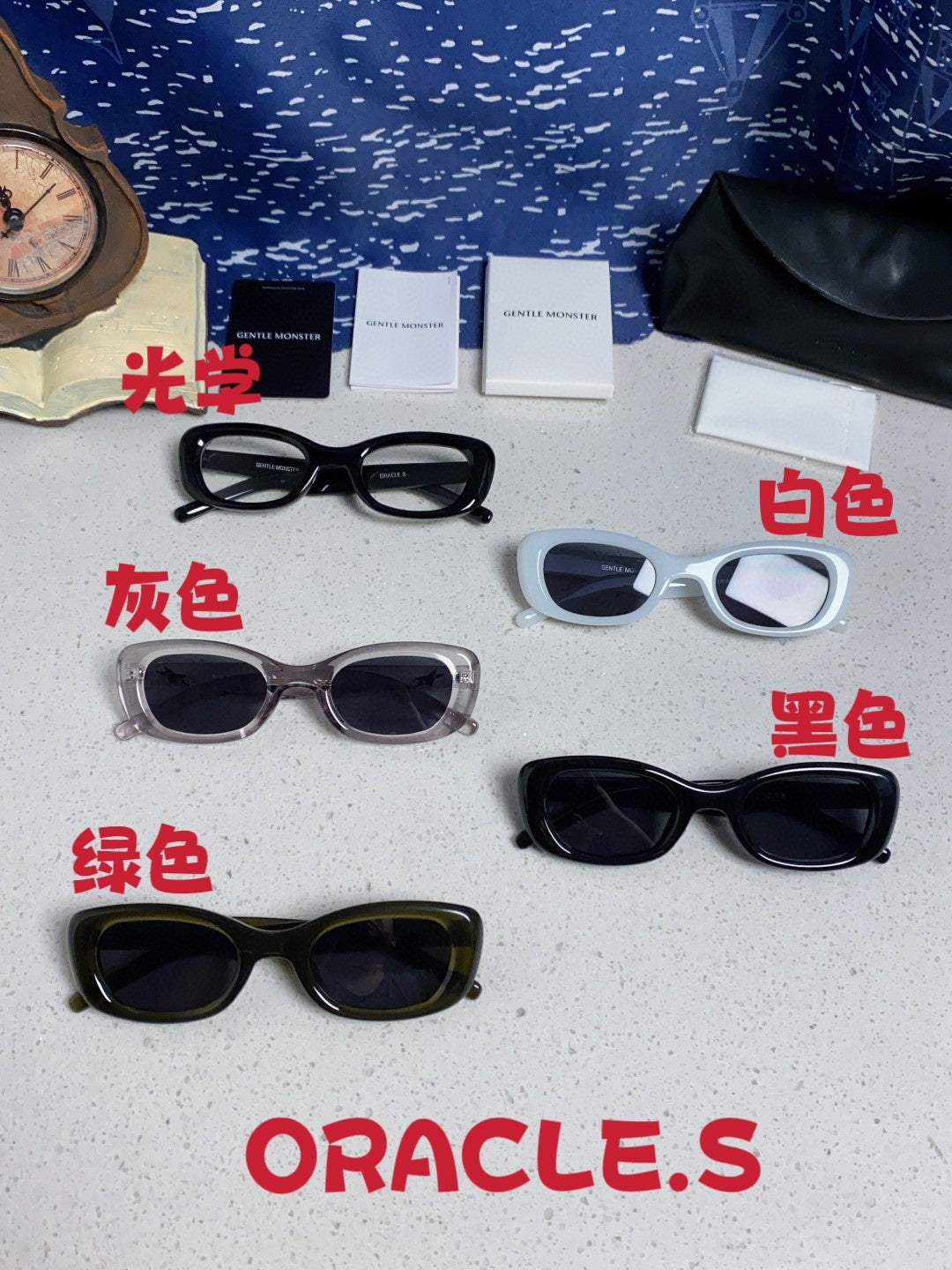 Gentle Monster ORACLE Cat-Eye Silver Lens Sunglasses for Women - 466354 - detail image 13