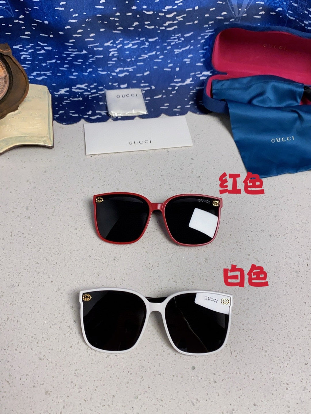 Gucci Fashion Silver Lens Sunglasses for Women - detail image 12