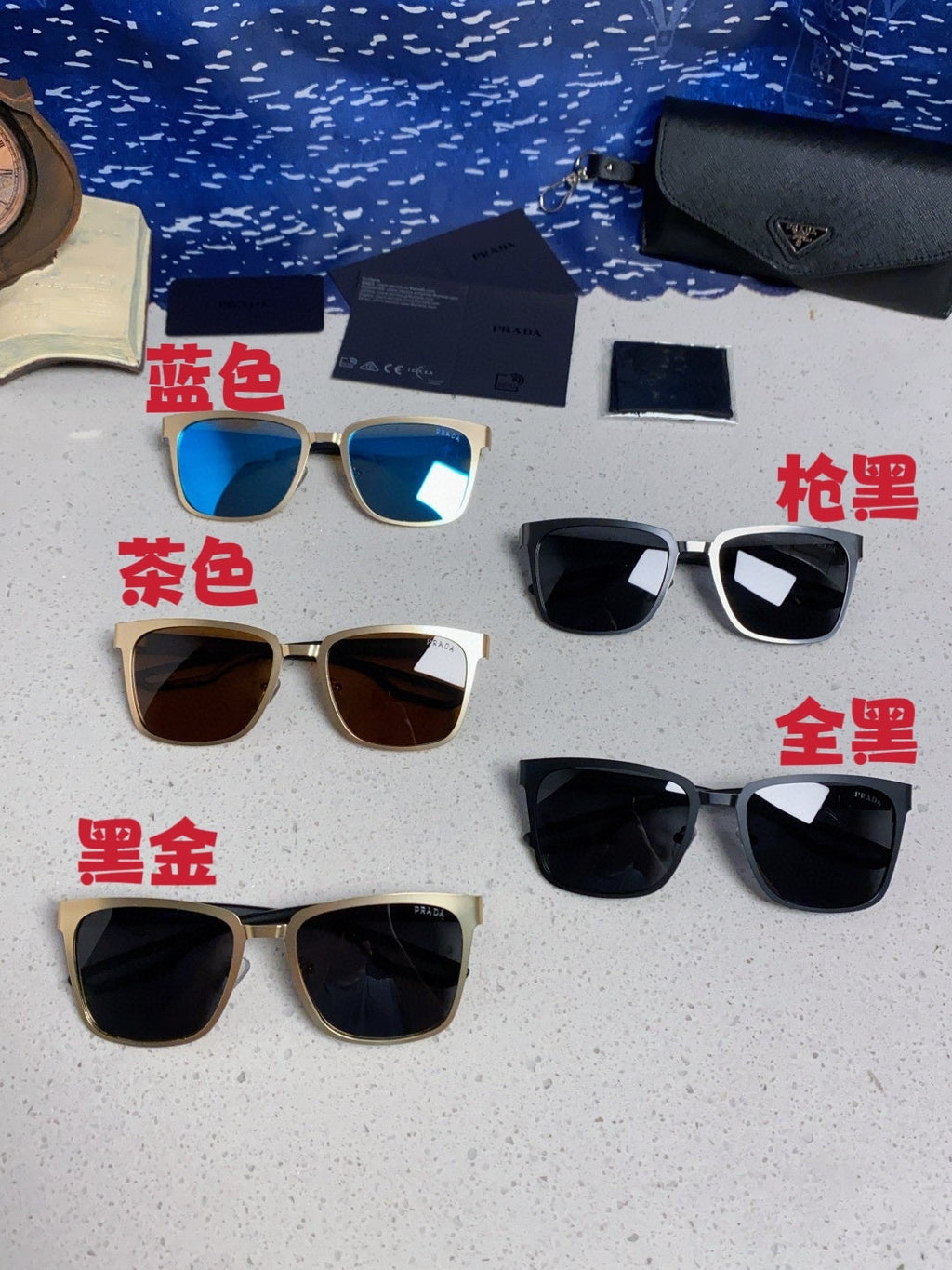Prada Fashion Brown Lens Sunglasses for Men & Women - detail image 12