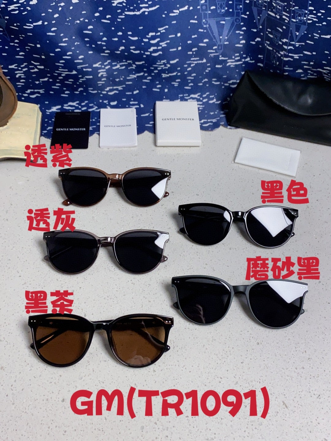 Gentle Monster TR1091 Round Silver Lens Sunglasses for Men & Women - 416484 - detail image 12
