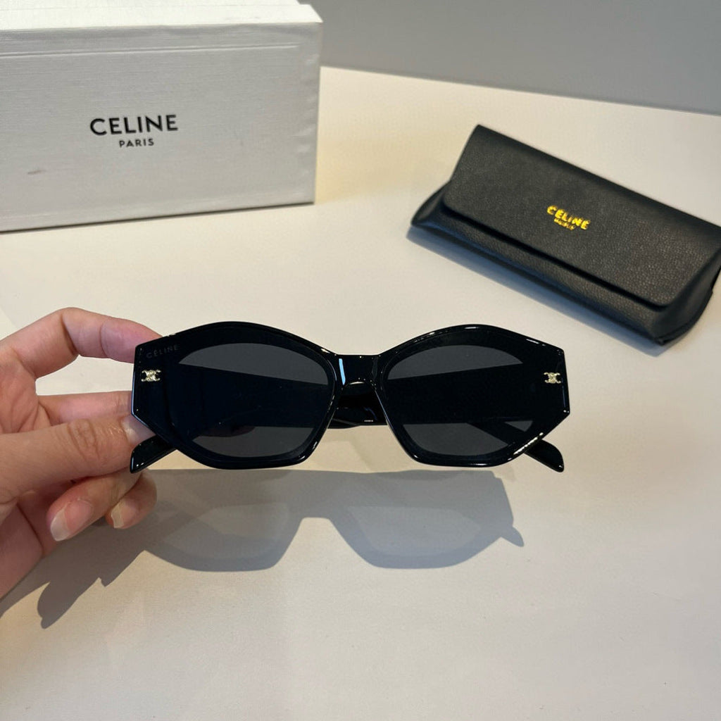 Celine Fashion Black Lens Sunglasses for Men & Women - 372035 - detail image 5