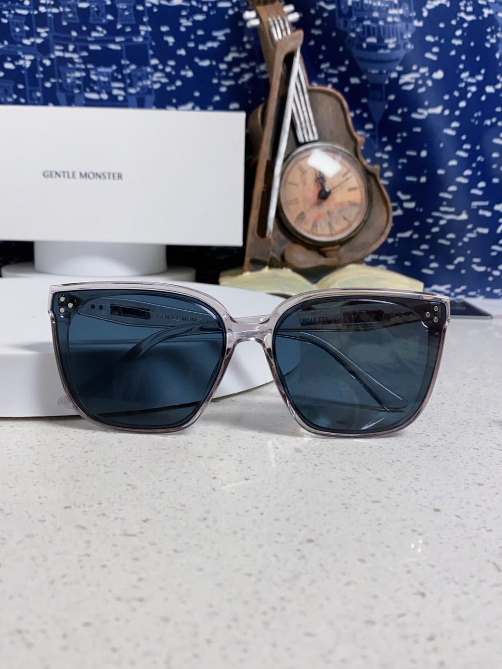 Gentle Monster PALETTE Fashion Black Lens Sunglasses for Men & Women - 158656 - detail image 9