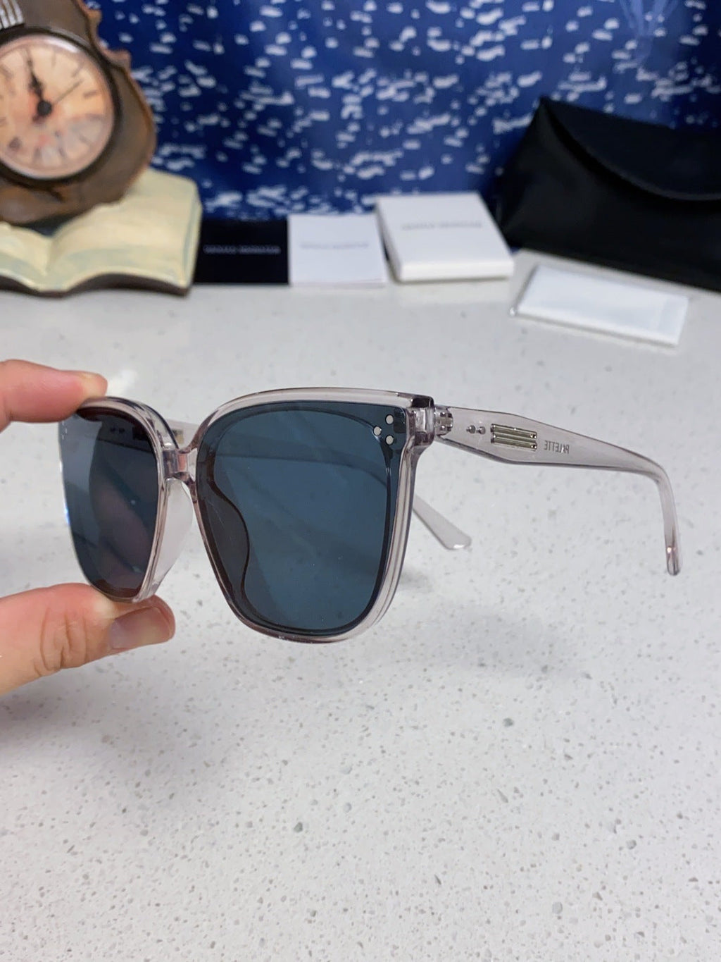 Gentle Monster PALETTE Fashion Black Lens Sunglasses for Men & Women - 158656 - detail image 6