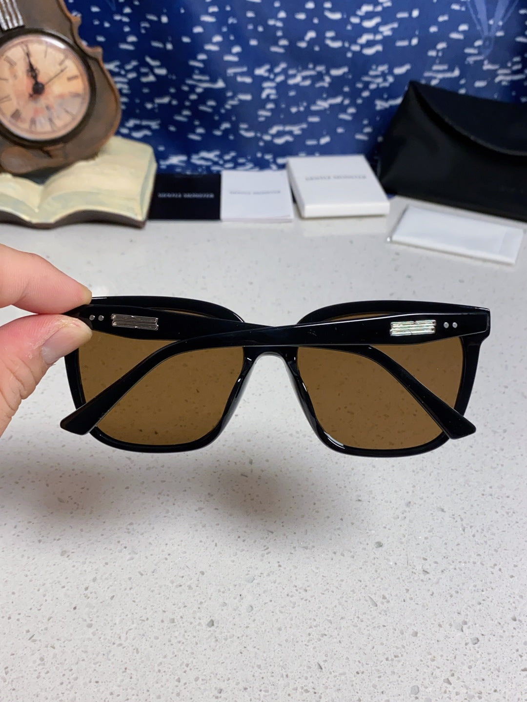 Gentle Monster PALETTE Fashion Black Lens Sunglasses for Men & Women - 158659 - detail image 5