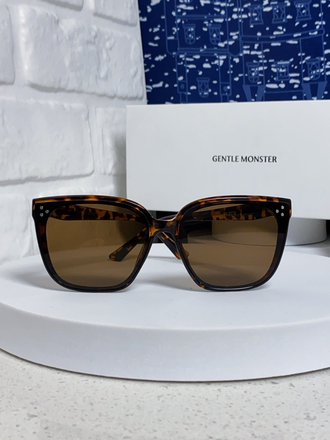 Gentle Monster PALETTE Fashion Brown Lens Sunglasses for Men & Women - 158658 - detail image 2