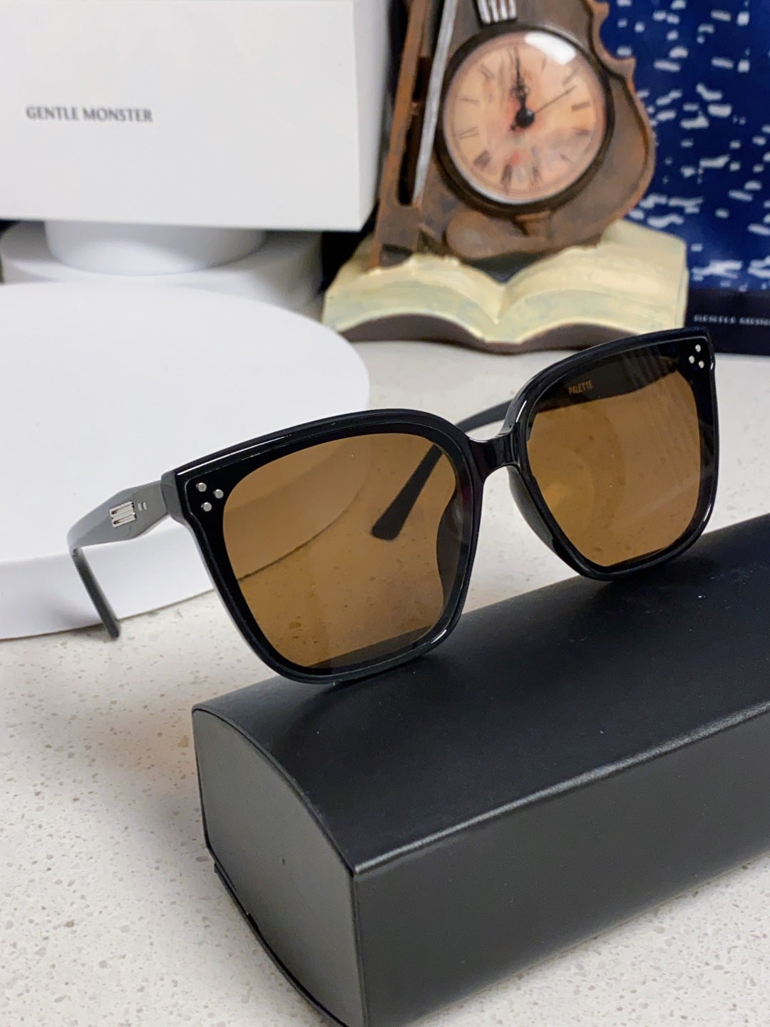 Gentle Monster PALETTE Fashion Black Lens Sunglasses for Men & Women - 158659 - detail image 10