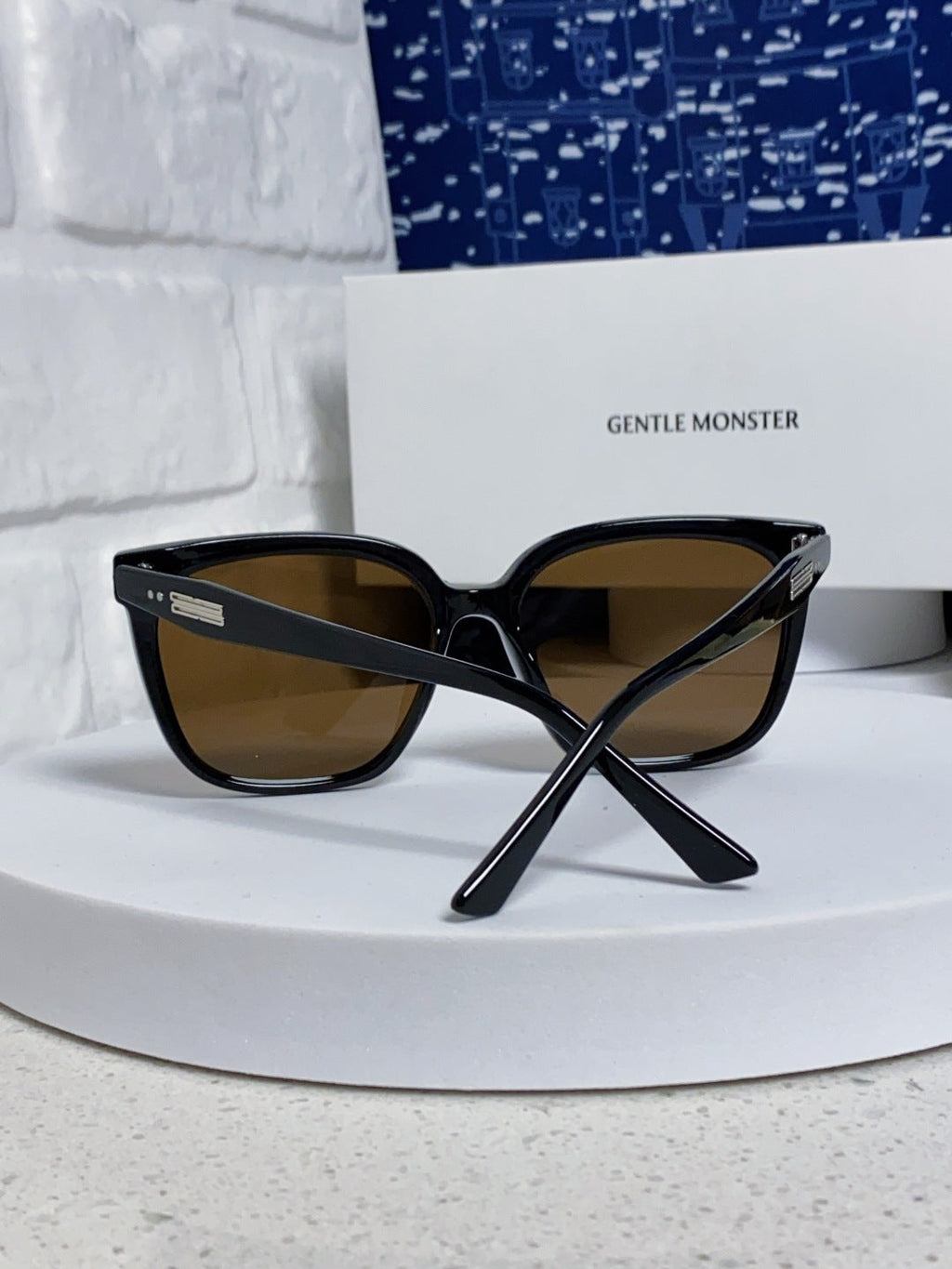 Gentle Monster PALETTE Fashion Black Lens Sunglasses for Men & Women - 158659 - detail image 3
