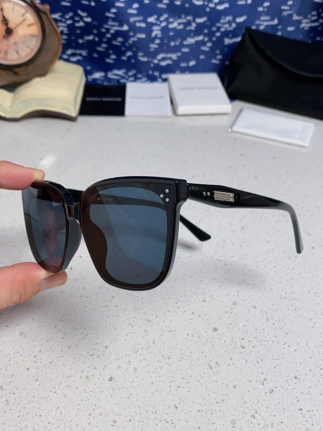 Gentle Monster PALETTE Fashion Black Lens Sunglasses for Men & Women - 158660 - detail image 7