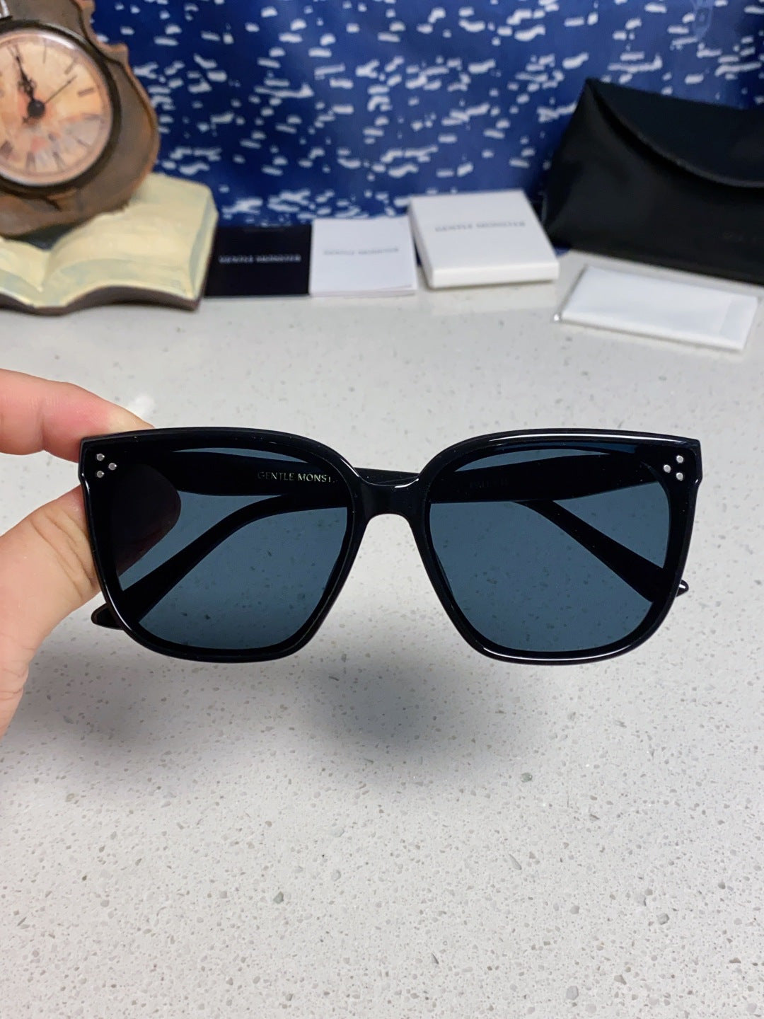 Gentle Monster PALETTE Fashion Black Lens Sunglasses for Men & Women - 158660 - detail image 5