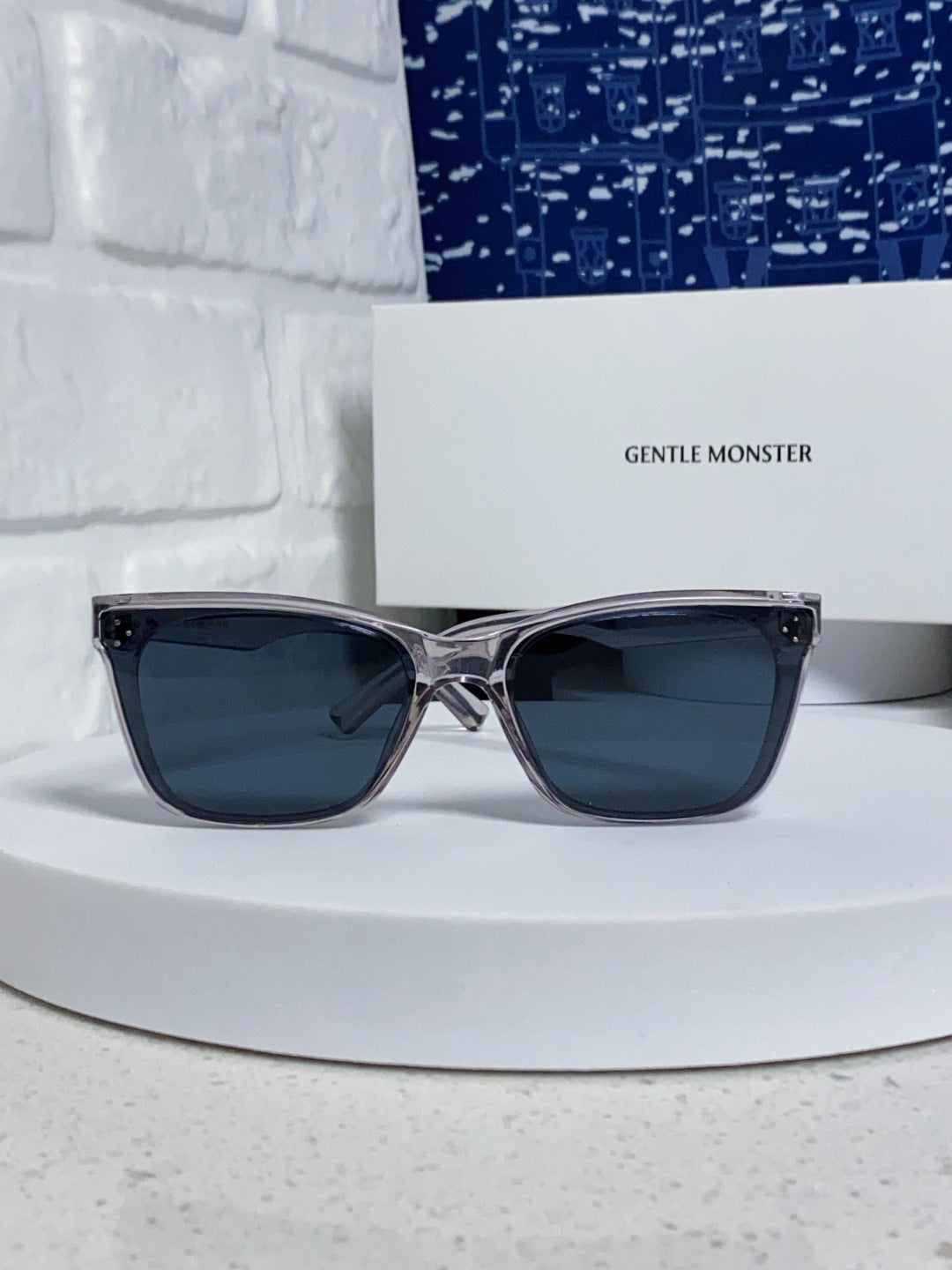 Gentle Monster SOLBEI Metal Fashion Black Lens Sunglasses for Women - 399407 - detail image 2