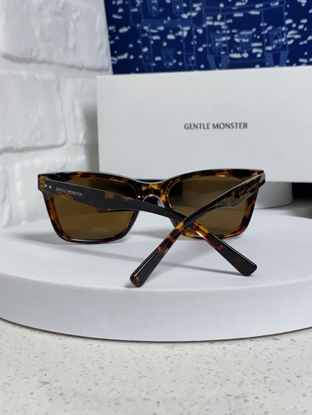 Gentle Monster SOLBEI Metal Fashion Black Lens Sunglasses for Women - 432965 - detail image 3
