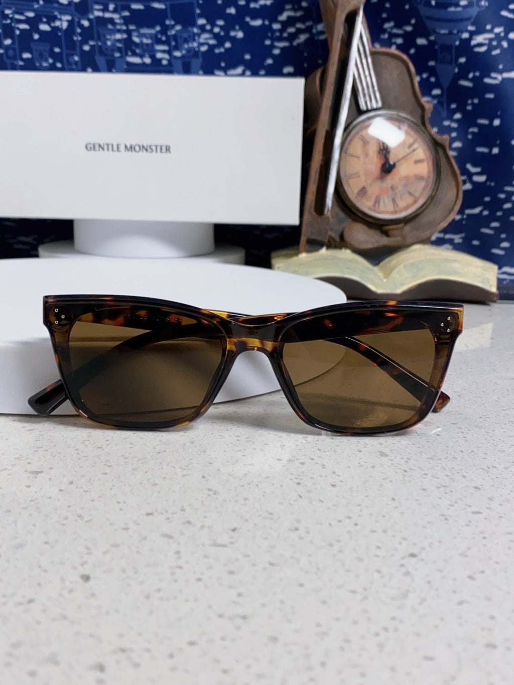 Gentle Monster SOLBEI Metal Fashion Black Lens Sunglasses for Women - 399409 - detail image 9
