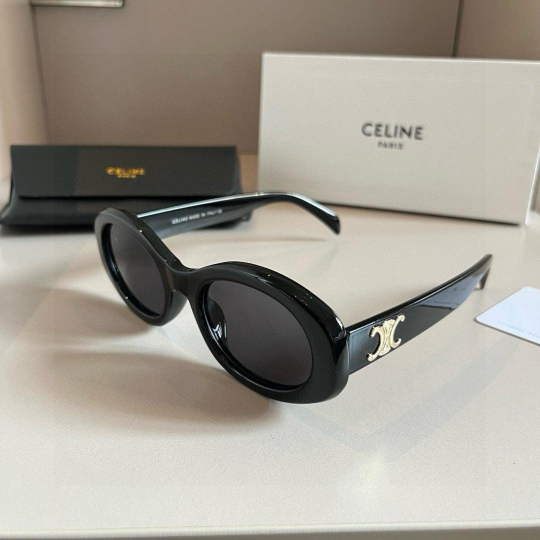 Celine Fashion Black Lens Sunglasses for Men & Women - 358335 - detail image 3