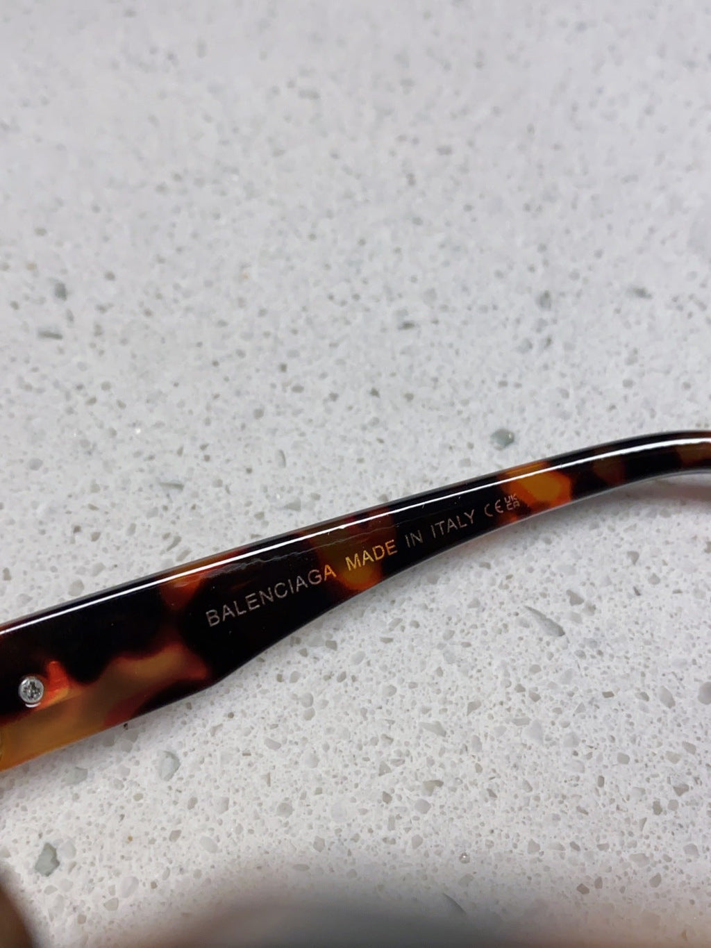 Balenciaga Folding Square Red Lens Sunglasses for Men & Women - 416118 - detail image 7