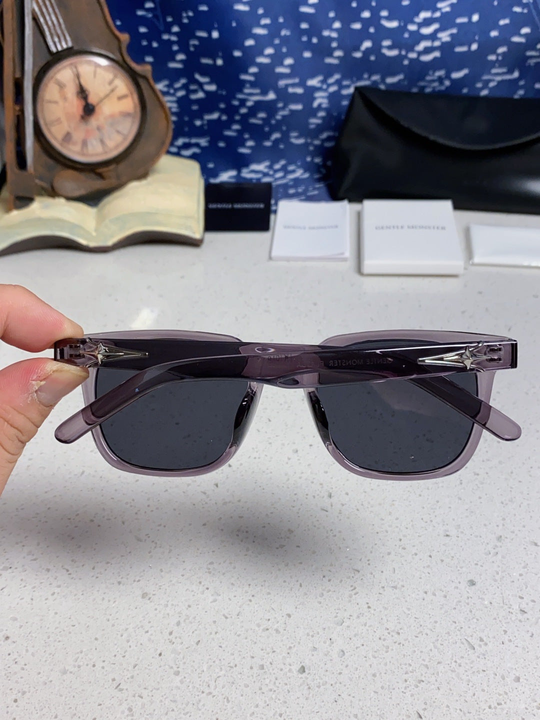 Gentle Monster TR1076 Fashion Black Lens Sunglasses for Men & Women - 466360 - detail image 5