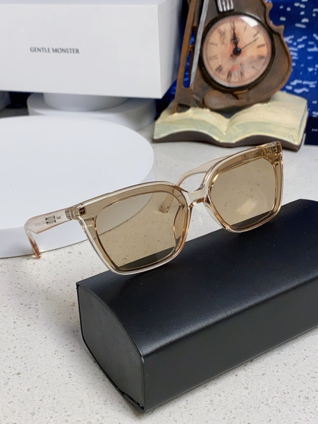 Gentle Monster MONOO Polarized Square Silver Lens Sunglasses for Men - 998471 - detail image 9