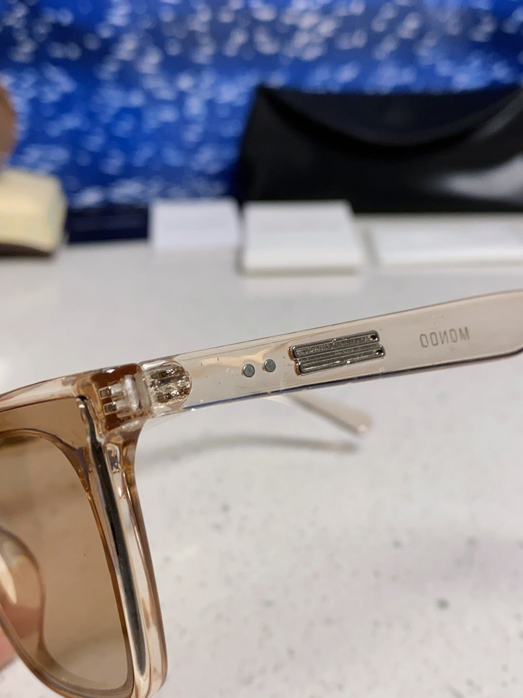 Gentle Monster MONOO Polarized Square Silver Lens Sunglasses for Men - 432943 - detail image 6
