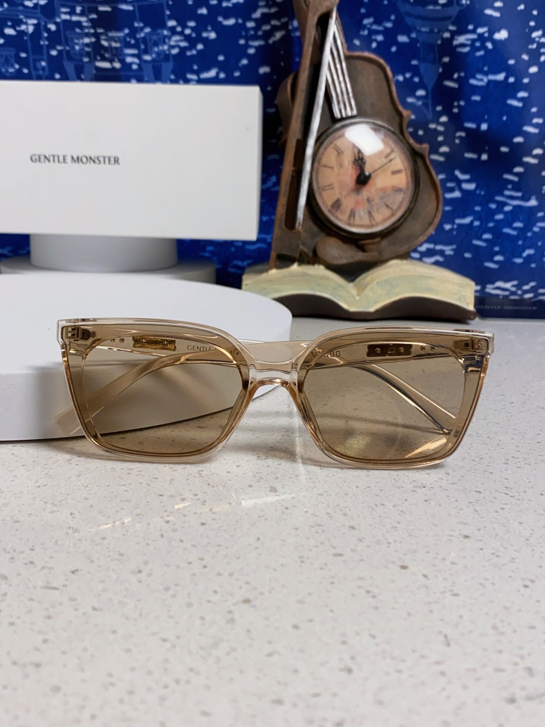 Gentle Monster MONOO Polarized Square Silver Lens Sunglasses for Men - 998471 - detail image 8