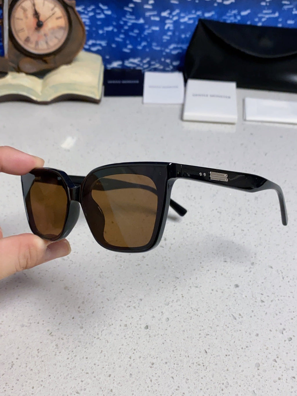 Gentle Monster MONOO Polarized Square Brown Lens Sunglasses for Men & - 998473 - detail image 6