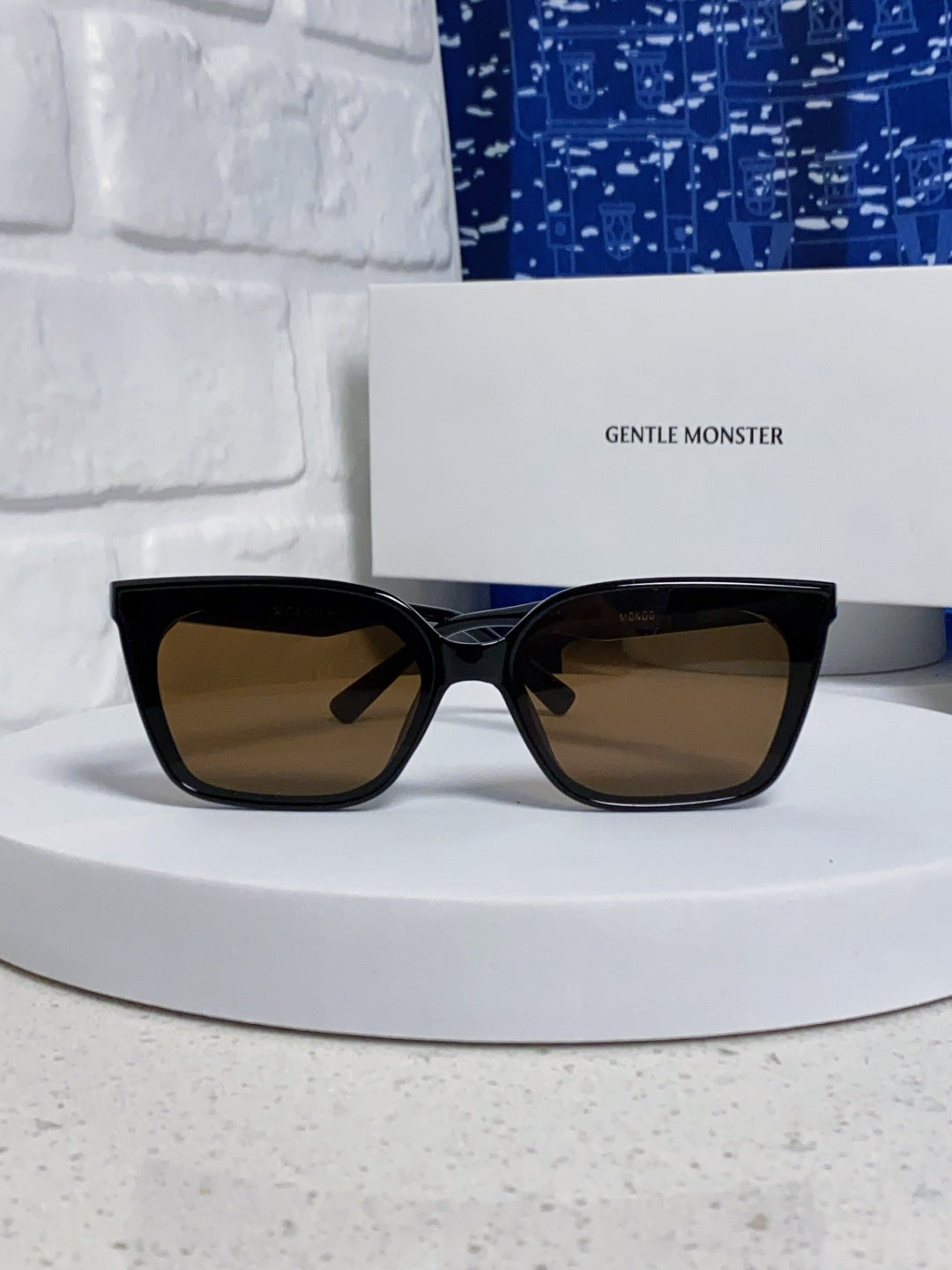 Gentle Monster MONOO Polarized Square Brown Lens Sunglasses for Men & - 998473 - detail image 2