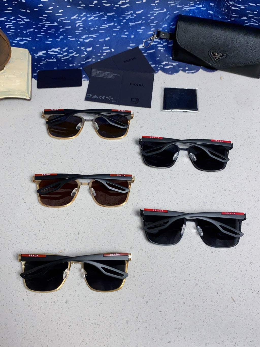 Prada Fashion Brown Lens Sunglasses for Men & Women - detail image 11