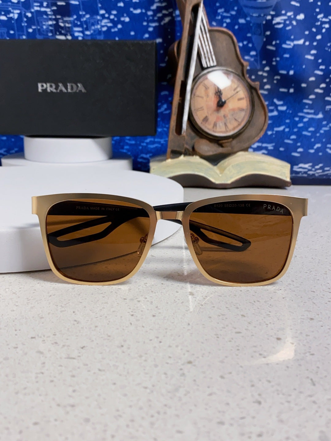 Prada Fashion Brown Lens Sunglasses for Men & Women - detail image 9