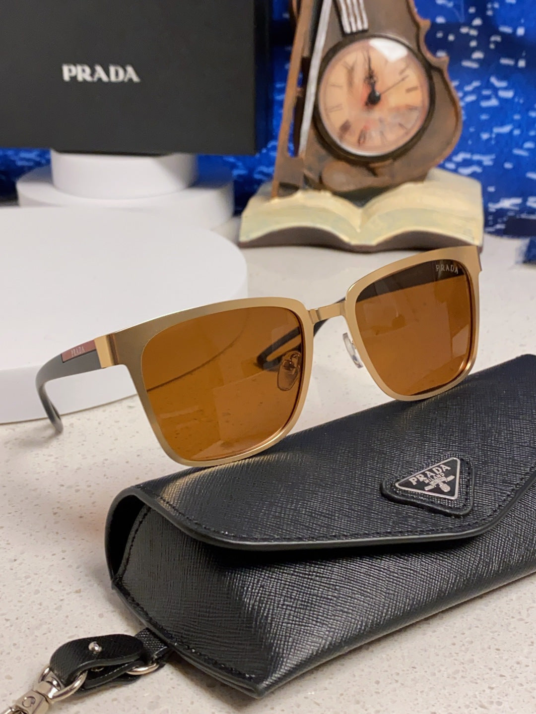 Prada Fashion Brown Lens Sunglasses for Men & Women - detail image 10