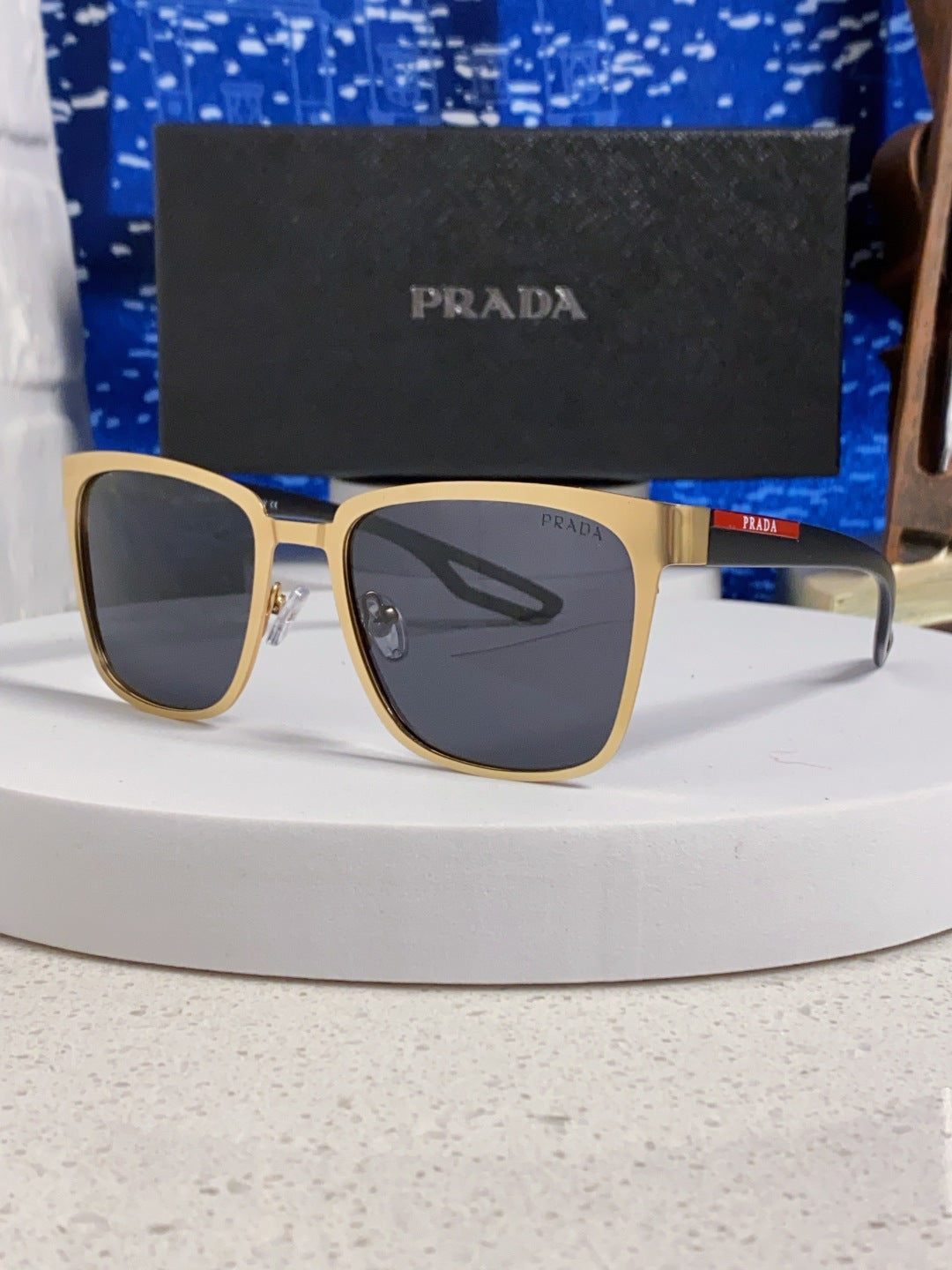 Prada Fashion Silver Lens Sunglasses for Men & Women - 487192