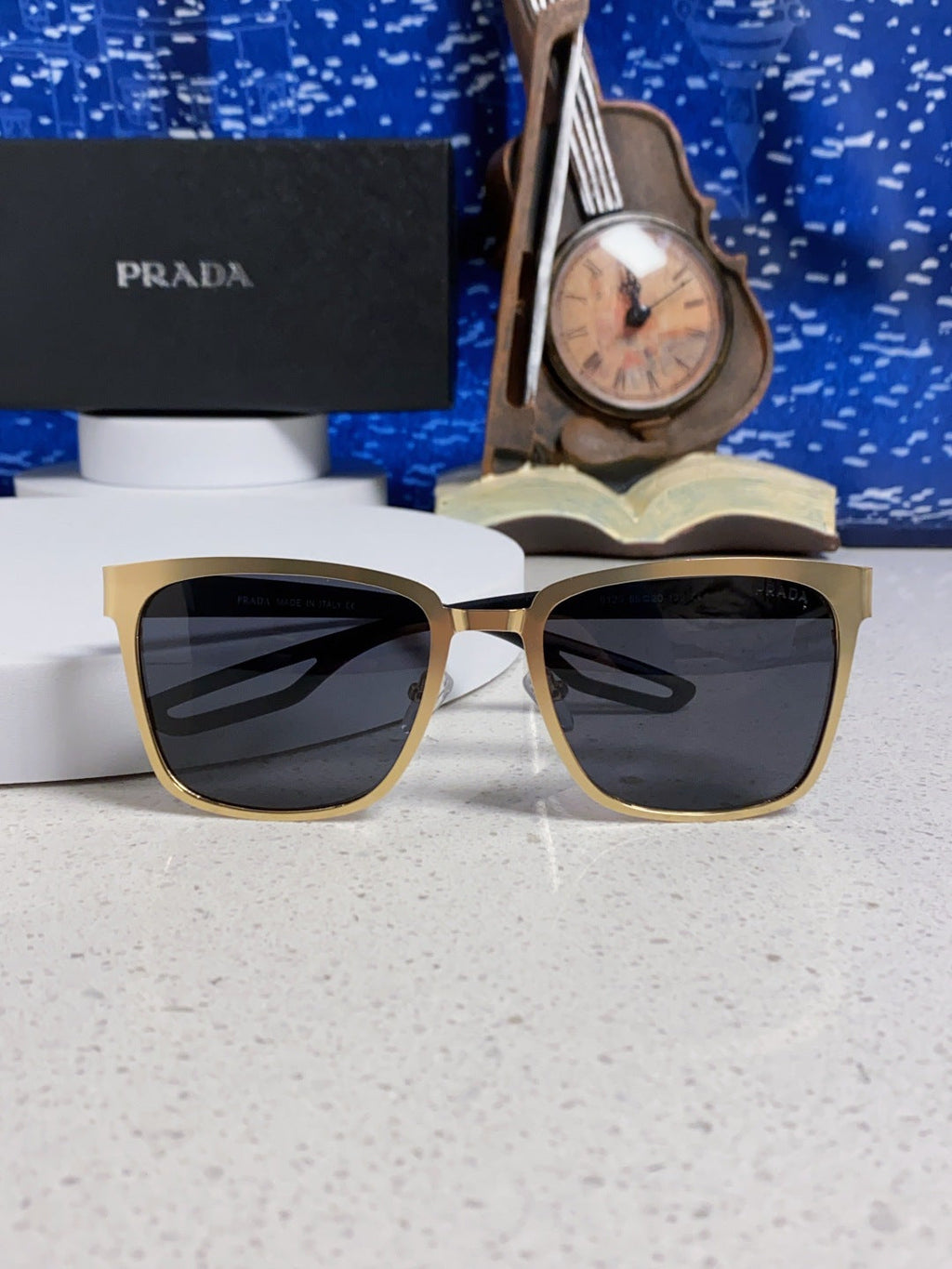 Prada Fashion Silver Lens Sunglasses for Men & Women - 487192 - detail image 9
