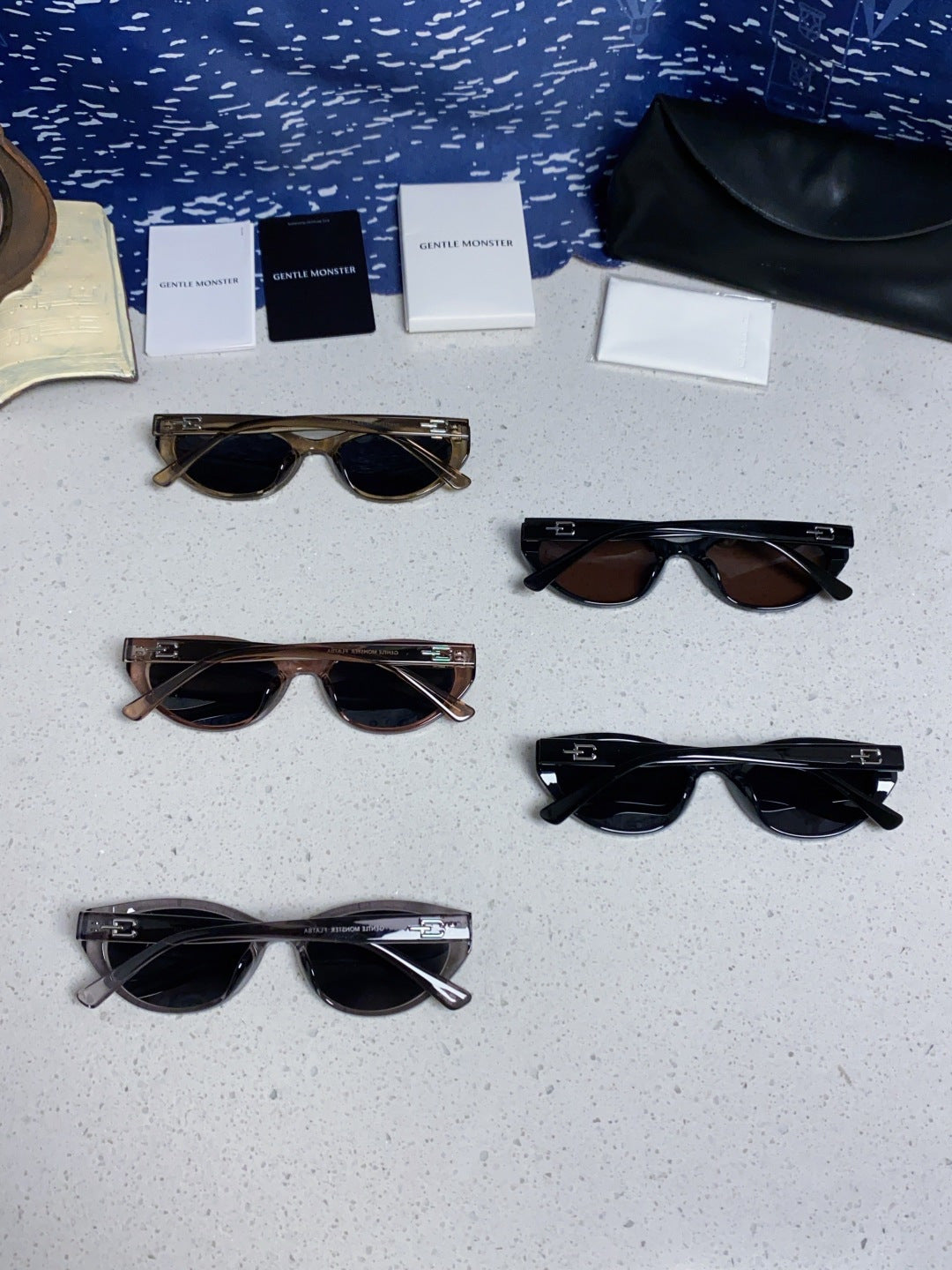 Gentle Monster TR1080 Polarized Cat-Eye Silver Lens Sunglasses for Me - 358906 - detail image 11