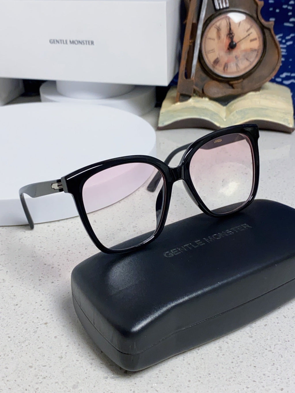 Gentle Monster LAROSA Square Silver Lens Sunglasses for Men & Women - 358880 - detail image 10