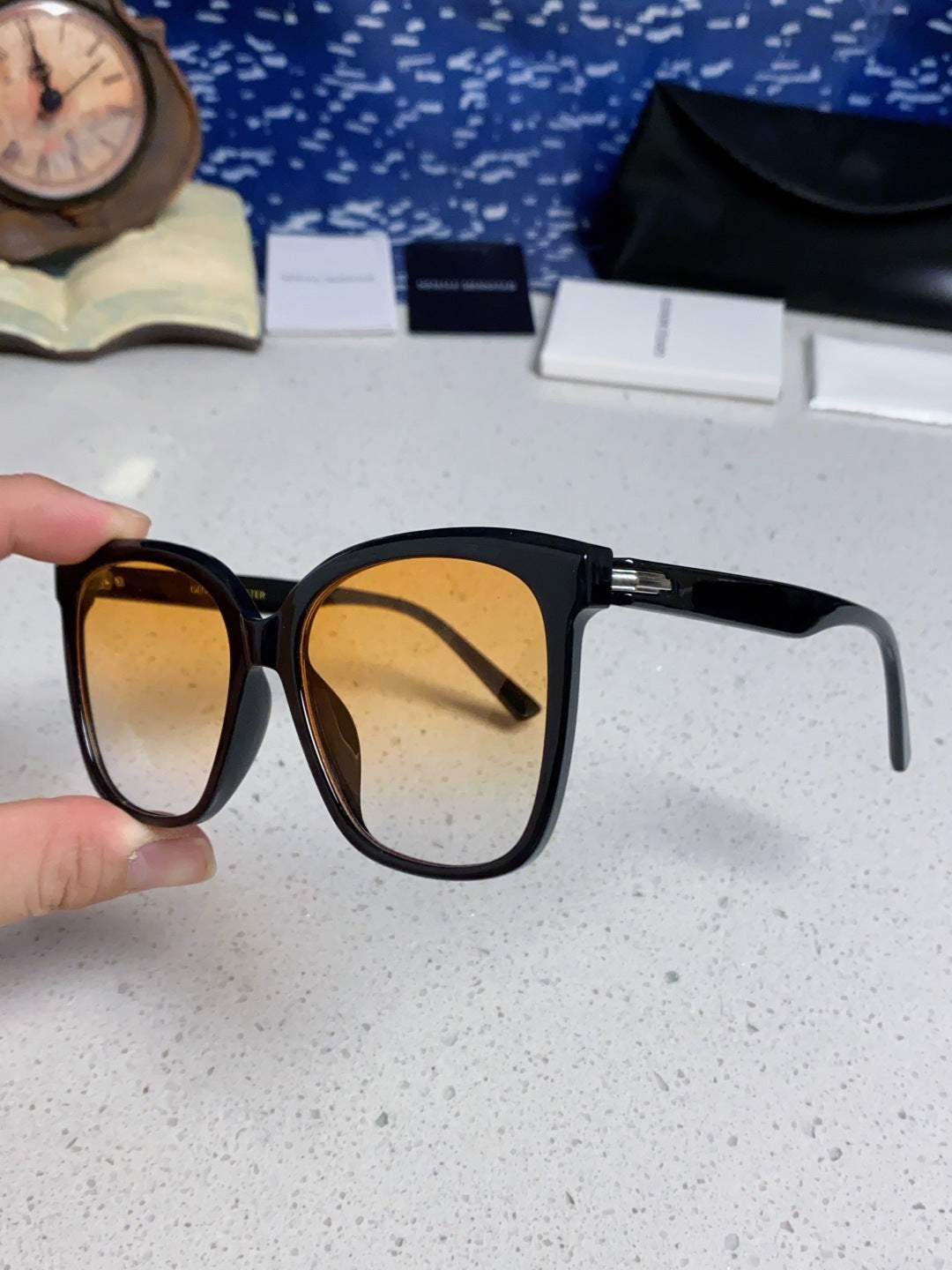 Gentle Monster LAROSA Square Black Lens Sunglasses for Men & Women - 358881 - detail image 7