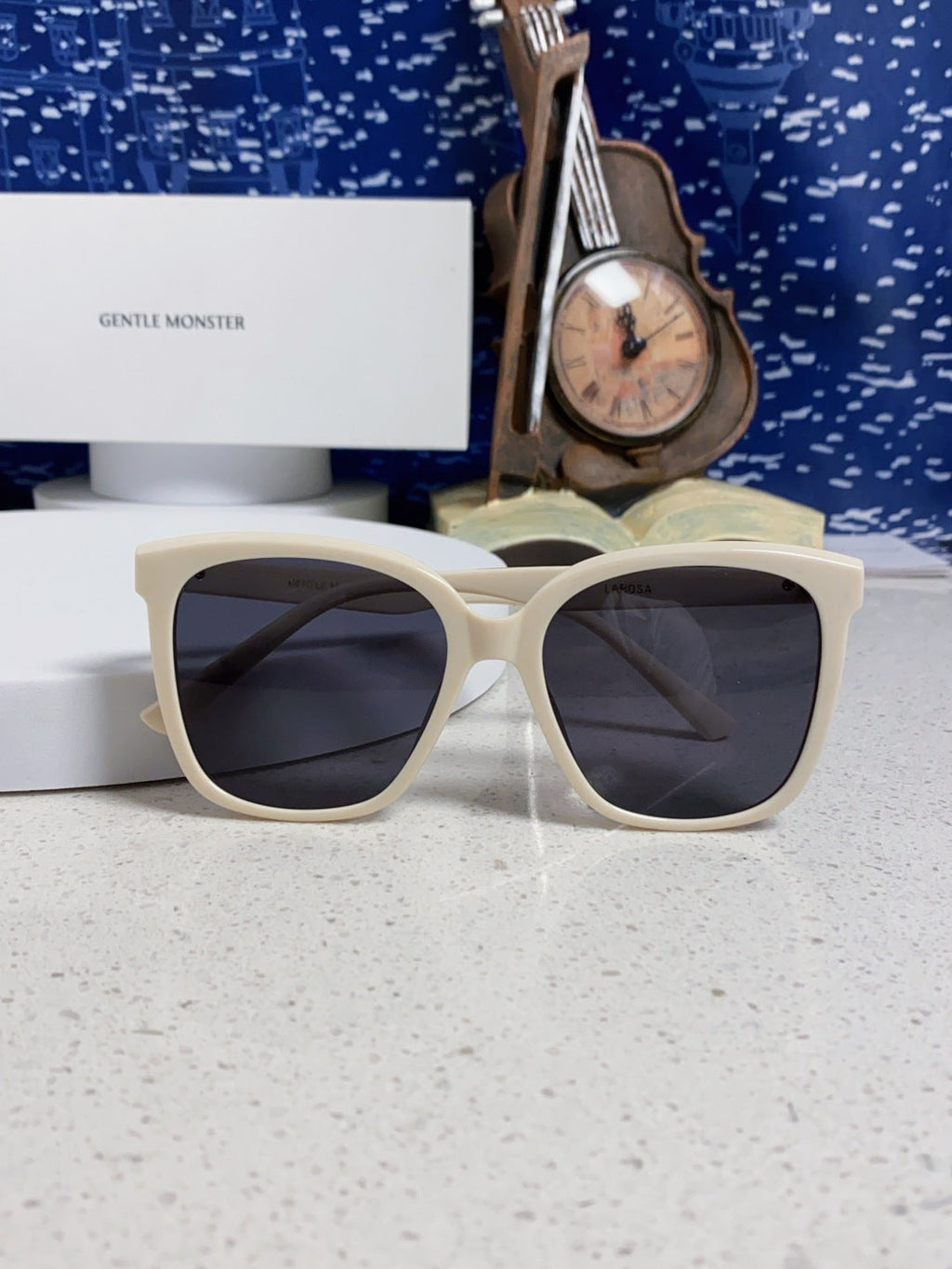 Gentle Monster LAROSA Square Blue Lens Sunglasses for Men & Women - 358884 - detail image 9