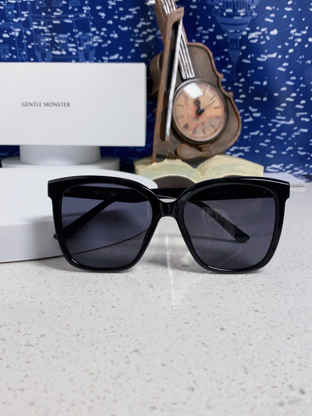 Gentle Monster LAROSA Square Black Lens Sunglasses for Men & Women - 358885 - detail image 10